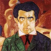 Kasimir Malevich Self-Portrait painting